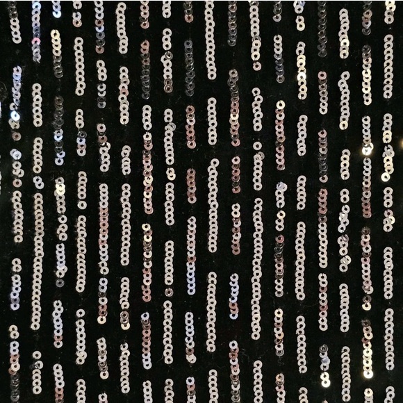 Julia Jordan Elegant Black Sequin 3/4 Sleeve Dress 6 - Picture 2 of 6